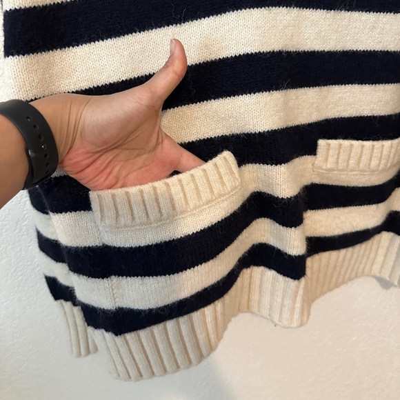 SOLD NWT ZARA STRIPED KNIT SWEATER XS - Picture 6 of 8